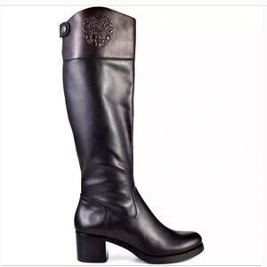 Vince Camuto Duke Leather Riding Boots Size 7.5B